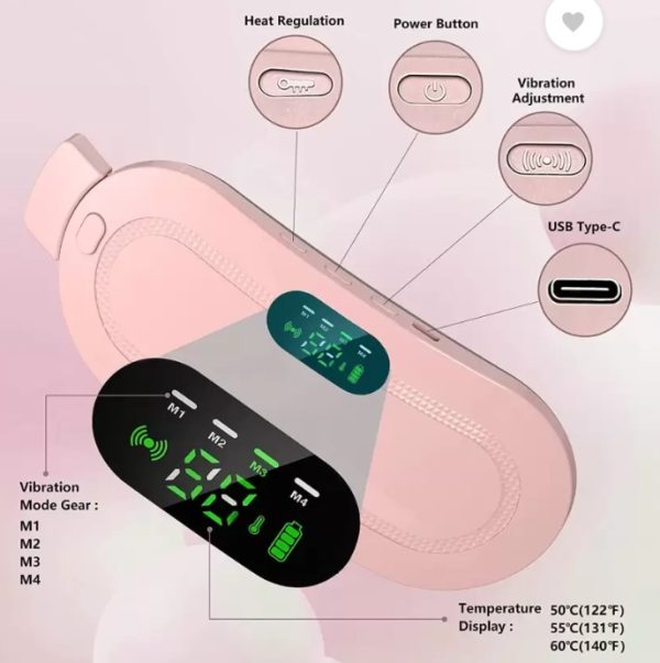 Smart Warm Palace Belt – Wireless Heating Pad for Women