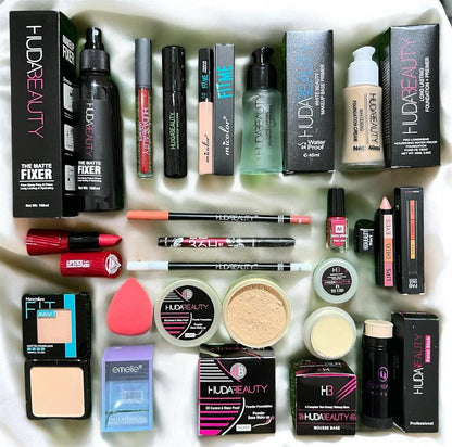 Huda Beauty Complete Makeup Kit – Full Glam Collection