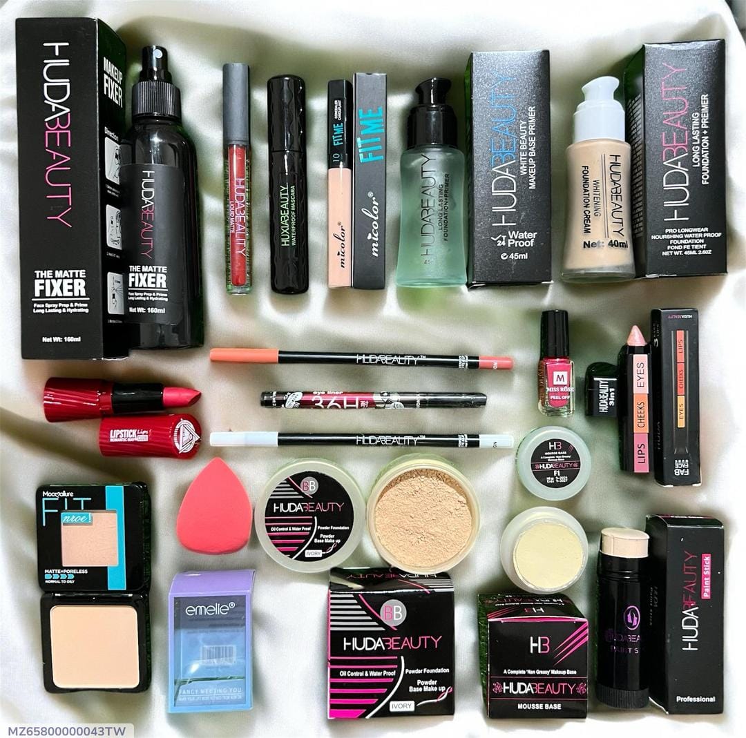 Huda Beauty Complete Makeup Kit – Full Glam Collection