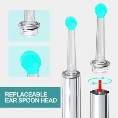 Earwax Removal Kit Ear Cleaner Tool Set with Soft Spiral Cleaner for Adults & Kids UAE