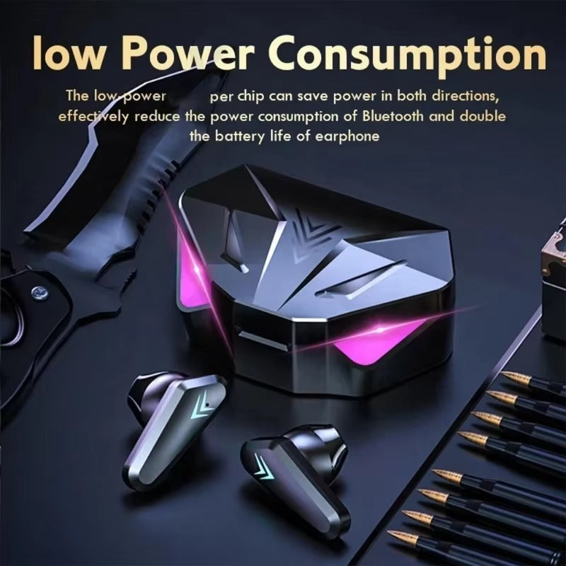 X15 TWS Wireless Bluetooth Earbuds LED Display Gaming Headset with Mic Noise Cancelling Earphones for Android & iPhone UAE